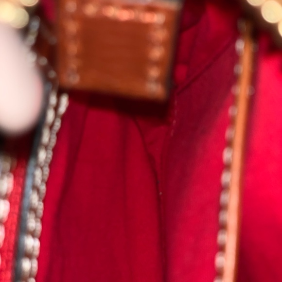 EUC Dooney and Bourke Ginger Crossbody and Matching Coin Purse - Picture 4 of 8